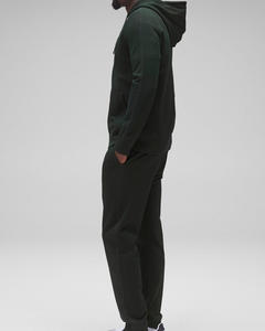 Manchette élastique durable classique réglable à capuche à la mode fermeture éclair à capuche pour hommes nouvelle coupe moderne confortable tissu veste chaude - Product Image 3