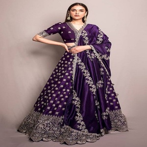 Robe de mariée lourde Lehenga pour mariée malaisienne, robe de mariée pour mariage - Product Image 3
