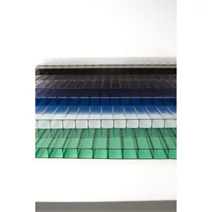 Lámina de Policarbonato de Doble Pared Transparente y Duradera G Crystal, Panel Hueco Modelo G Crystal 10 para Diseño de Techos Modernos - Product Image 1