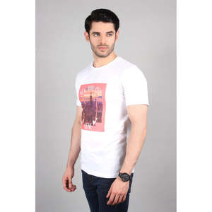 VEITIN 100% Cotton Crew Neck Casual Graphic T-Shirt Oversize Fitness Street Style with Logo <b>Printed</b> Jersey Material - Product Image 2