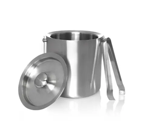 Cubo de Hielo de Acero Inoxidable de Lujo, Hecho a Mano, con Diseño Personalizable para Fiestas, Ecológico, para Bar - Product Image 2