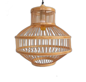 100% abat-jour en rotin à Double niveau décoratif écologique fait à la main personnalisé marque privée Vgreenart supports de stockage supports - Product Image 2