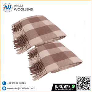 ผ้าห่มขนสัตว์นุ่มและทันสมัยหรูหราสำหรับใช้ในฤดูหนาวสะดวกสบายและมีสไตล์ - Product Image 6