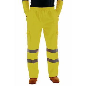 Vêtements haute visibilité personnalisés, service OEM, pantalons de travail, pantalons de sécurité cargo extensibles pour vêtements de travail - Product Image 5