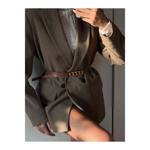Ceinture fine à boucle pour femme, ceinture de pantalon, ceinture de veste, ceinture de robe, ceinture de chemise - TABA - Product Image 5