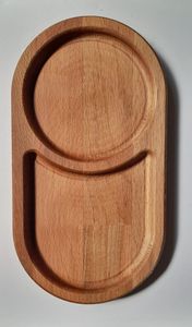 Planche à découper en bois d'acacia de qualité supérieure Pagaie de service en bois durable avec poignée pour planche à fromage et blocs à découper - Product Image 3