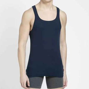 Custom Logo <b>Gym</b> Fitness <b>Vest</b> for <b>Men</b> New Outwork Tank Top with Knitted Weaving Method - Product Image 1