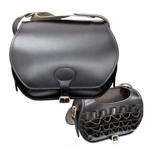 Sacs à cartouches en cuir véritable imperméables les plus vendus, haute qualité, lot de deux, pour la chasse en plein air et les voyages - Product Image 1