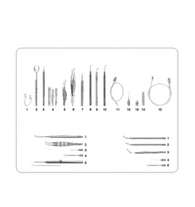ชุดเครื่องมือผ่าตัดตาแบบไม่ใช้เครื่องจี้แก้ว (Non Phaco) สำหรับการผ่าตัดตาแบบแผลเล็ก ผลิตตามมาตรฐานเยอรมัน คุณภาพสูง ทำจากสแตนเลส - Product Image 2