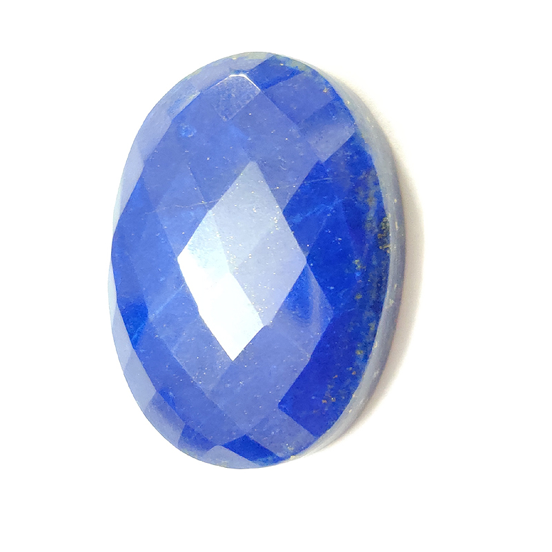 Natural Lapis Lazuli 40x30mm Oval Rosecut Gemstone 23.1 Cts Iroc