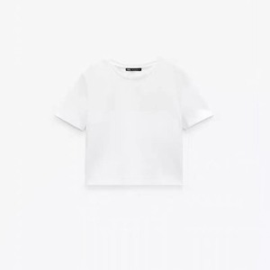 <b>Top</b> Quality Women <b>Crop</b> <b>Tops</b> 100% Cotton Streetwear Quickdry Breathable Custom Made Logo Printing O-Neck OEM Service - Product Image 2