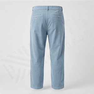Pantalons de survêtement pour hommes en coton lourd en gros, pantalons décontractés à jambes larges, pantalons amples, personnalisés, durables, confortables, à la mode - Product Image 2