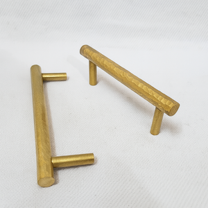 Tiradores de gabinete de estilo dorado y negro mate con cuentas Tiradores de puerta de barra de perilla de cajón moderno Hardware de muebles únicos de Metal sólido - Product Image 5