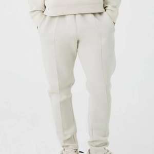 ชุดวอร์มกางเกงพิมพ์ลายพัฟชุดวอร์มผ้าฝ้าย100% สีล้วนแห้งเร็วโลโก้ที่กำหนดเอง - Product Image 4