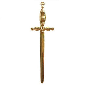 2025 MASONIC REGALIA GILT JOYA PARA COLLAR DE AASR FIRST GUARD - Product Image 2