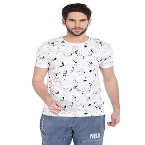 Ropa de hombre 100% algodón promocional impreso fabricante de camisetas de lujo de India - Product Image 1