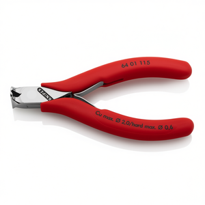 กรรไกรตัดปลายสายไฟฟ้า Knipex ขัดเงาแบบกระจก พร้อมด้ามจับเคลือบพลาสติก - Product Image 3