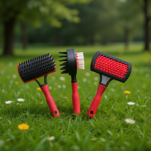 Double Sided Self-Cleaning <b>Pet</b> Grooming <b>Brush</b> for Cats and Dogs - Product Image 2