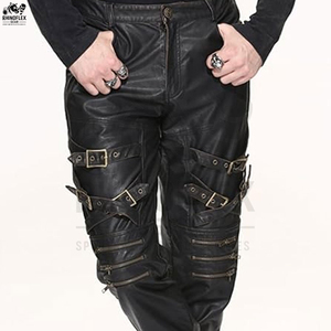 Pantalon en cuir professionnel de haute qualité Prix de gros Pantalon en cuir de qualité pour hommes à bon prix - Product Image 6