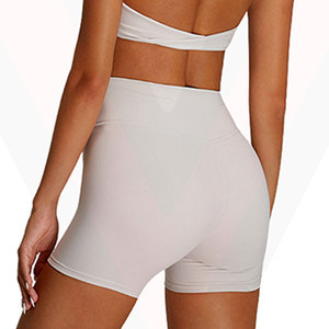 Conjuntos de Shorts de Yoga para Mujer en Tela Elástica Absorbente de Humedad de Calidad Premium para Ejercicio, Entrenamiento, Pilates y Sesiones de Fitness - Product Image 6