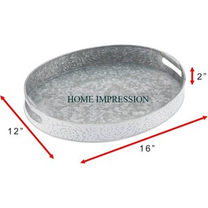 Plateau de service pour la cuisine thé et café vente directe d'usine forme ronde table à manger pour la maison plateau de service alimentaire sûr à un prix abordable - Product Image 3