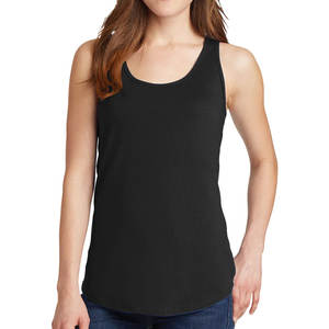 Womens Tri Blend Tank <b>Top</b> Turquoise Blue Frost <b>Vests</b> - Product Image 4