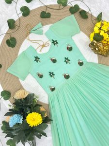 ชุดงานสำหรับเด็กทำจากผ้าฝ้ายผสมด้ายสวยงามและผู้จำหน่ายแฟชั่นจาก Surat - Product Image 6