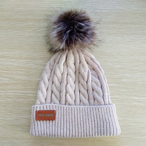 Slouchy Acrylic <b>Knit</b> <b>Beanie</b> Hat Custom Logo Winter Warm Fashion Casual <b>Beanies</b> For Men Women Unisex Outdoor Wear - Product Image 4