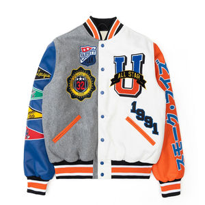 Vêtements décontractés Meilleure veste universitaire Collection hiver Veste universitaire homme taille adulte coupe confortable - Product Image 6