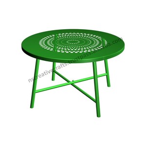 Table basse haute tendance faite pour plateau en bois et base en métal avec le meilleur fini pour la décoration intérieure disponible - Product Image 6
