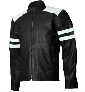 Chaqueta de cuero para hombre de alta calidad para otoño invierno a prueba de viento XL tamaño nueva llegada chaqueta de tela a precio mayorista - Product Image 3