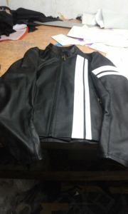 2025 chaqueta de cuero de motorista de estilo americano para hombre, abrigos de talla grande a la moda para jóvenes, chaqueta de motorista de otoño e invierno para jóvenes - Product Image 2