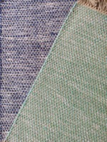 Hochwertige Moderne Karierte Anpassbare Baumwollseil-Design Jacquard-Gewebte Handgefertigte Teppich-Sets Flachgewebe PET