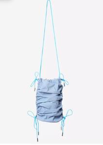 กระเป๋าสะพายข้างแบบมีเชือกรูด กระเป๋าไนลอนน้ำหนักเบาและใช้งานได้หลากหลาย แห้งเร็ว - Product Image 2