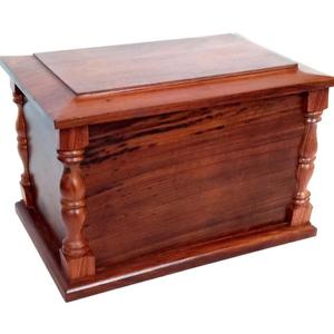 Hot Sale Modern Design Adult Ashes <b>Memorial</b> <b>Keepsake</b> Wooden Cremation Urns Natural Finishing Funeral Cremation Urns from India - Product Image 6