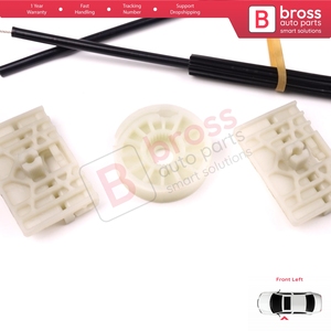BWR651 Power <b>Window</b> Regulator Repair Set Front Left Door for A6 C6 S6 4F 4F2 4F5 2004-2011 4/5 Door 4F0837461 - Product Image 4