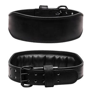 Cinturones de levantamiento de pesas de cuero de vaca personalizables de la mejor calidad, fuertes, duraderos, entrenamientos de levantamiento pesado, seguridad de Fitness Original - Product Image 1