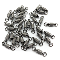 Premium Double Heavy Duty Big Game Eau salée Double rotation Roulement à billes en acier inoxydable Pivot de pêche