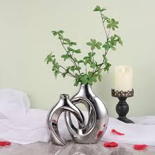 Meilleur vase à fleurs rond en aluminium de style moderne artisanal pour la décoration de la maison, mariage, Noël, Diwali, vase de sol - Product Image 2