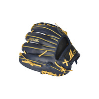 [JOE LEE] Guante de Béisbol Fielder de 11.75 Pulgadas JLK25I, Cuero de Alta Calidad, para Lanzar con la Mano Derecha, Tejido Negro, Guante de Entrenamiento de Béisbol