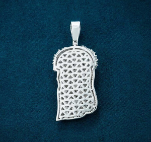 จี้เพชรโมอิส925กลมสวยงามคุณภาพพรีเมี่ยมจี้เพชรโมอิส - Product Image 2