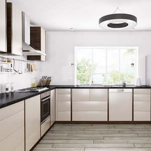 ตู้ครัวสมัยใหม่ multifamily หรูหราแบบแยกส่วนสำหรับห้องครัวที่บ้าน - Product Image 1