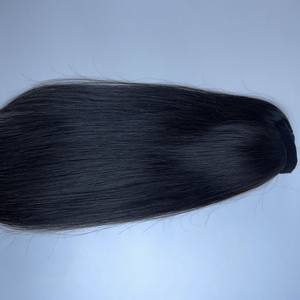 Natural Color Vietnamese Hair Extensions Unprocessed Natural Human Hair <b>Ponytail</b> Extensions 100% Vietnamese Human Hair - Product Image 3
