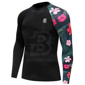 2025 fabriqué en usine MMA Rash Guard dernière conception MMA Rash Guard Top qualité MMA Rash Guard à vendre - Product Image 1