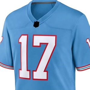 Camiseta de Fútbol Americano Sublimada Personalizada, Transpirable, de Malla Ligera, Talla Grande, Ropa de Práctica de Equipo - Product Image 3