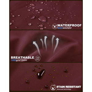 Vestes d'extérieur de qualité supérieure Veste à coque dure Veste imperméable coupe-vent à coutures complètes pour l'hiver Veste imperméable haute performance avec logo personnalisé - Product Image 5