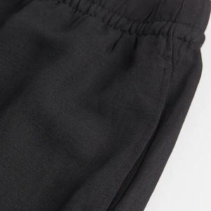Verano Mujer Joggers Casual Algodón Lino Pantalones Fitness Mujer Pantalones ajustados para mujeres OEM Servicio - Product Image 3