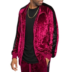 Conjuntos Deportivos de Otoño para Hombre, Tallas Grandes, Estampados, Sin Costuras, de Poliéster/Algodón, con Capucha, Franjas Laterales y Bolsillos, Venta al Por Mayor - Product Image 2