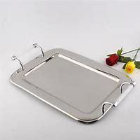 Plateau de service moderne fait main, plateau ovale rectangulaire en métal de créateur, taille personnalisée pour la décoration intérieure, nourriture à bas prix, style arabe - Product Image 5