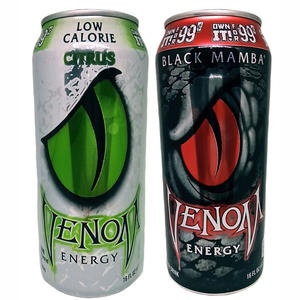 Original Venom 250ml Bebida energética baja en carbohidratos sin azúcar Empaquetado a granel con carbonato como ingrediente principal al por mayor disponible - Product Image 4